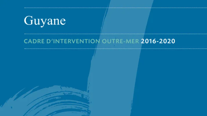 Cadre d'intervention Guyane