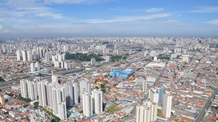 ville de Sao Paulo, immeubles, développement urbain, Brésil