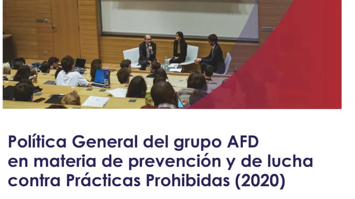 Política General del grupo AFD en materia de prevención y de lucha contra Prácticas Prohibidas (2020)