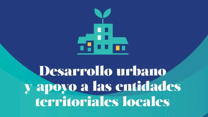 Infografía - La actividad de la AFD a favor del desarrollo urbano y del apoyo a las entidades territoriales locales en 2022