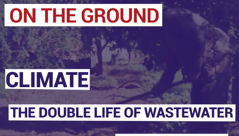 Climate: the double life of wastewater