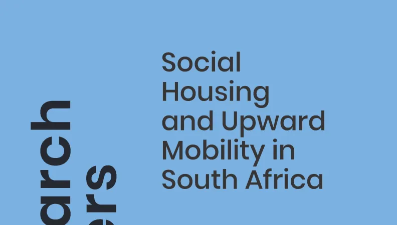 Social Housing_Upward Mobility_South Africa_couv