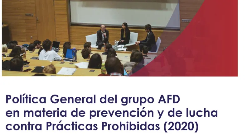Política General del grupo AFD en materia de prevención y de lucha contra Prácticas Prohibidas (2020)