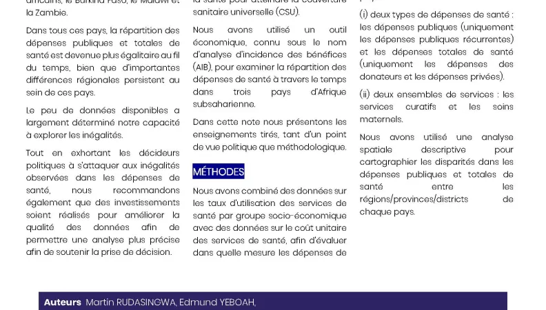 dpp19-dépenses-santé-analyse-burkina-faso-malawi-zambie-poggi-couv