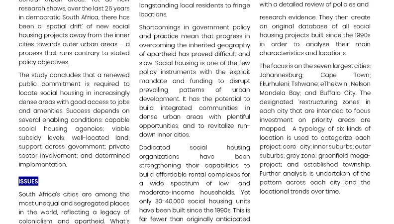 AFD Policy Dialogues - EU-AFD Research Facility on Inequalities