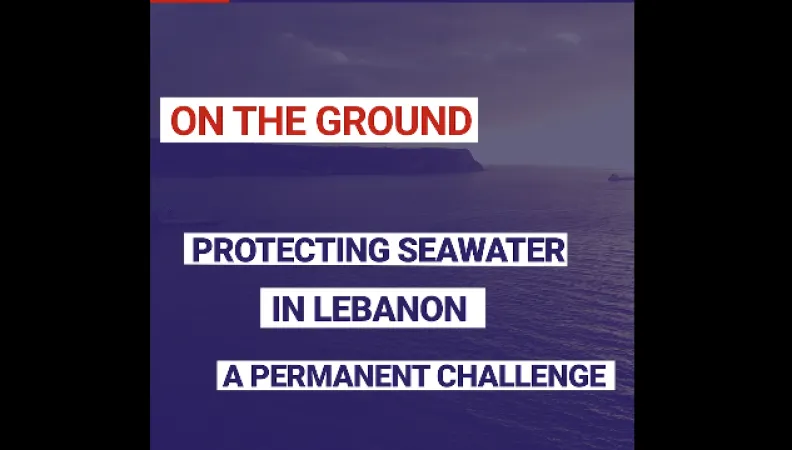In Lebanon, only 24% of raw waster is treated at primary level