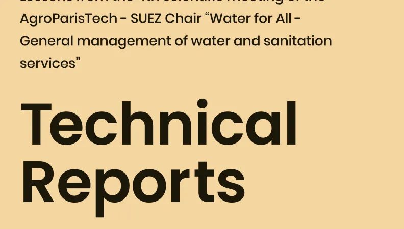 AFD studies coordinated by on Institinal and organisational barriers to sanitation