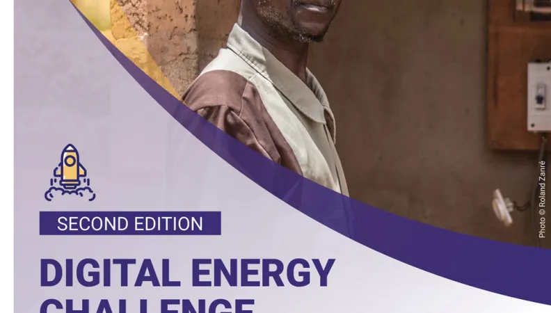 Digital Energy Challenge - 2022 Call for projects brochure