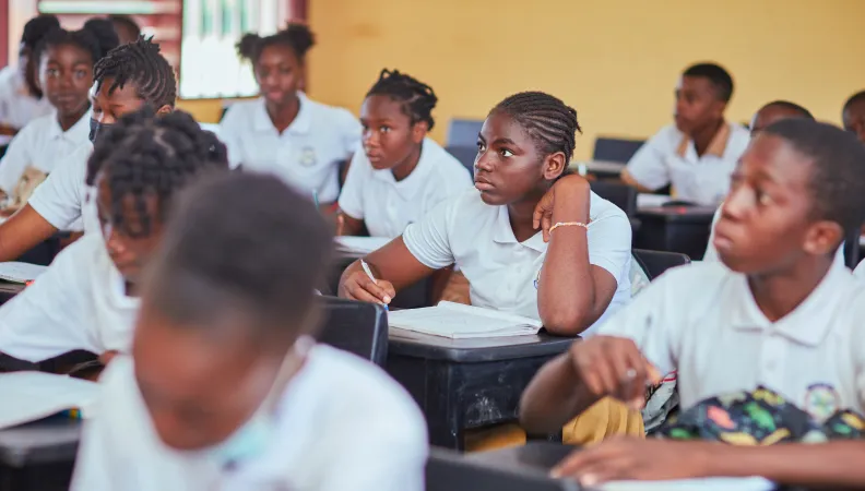 salle de classe Gabon éducation afd