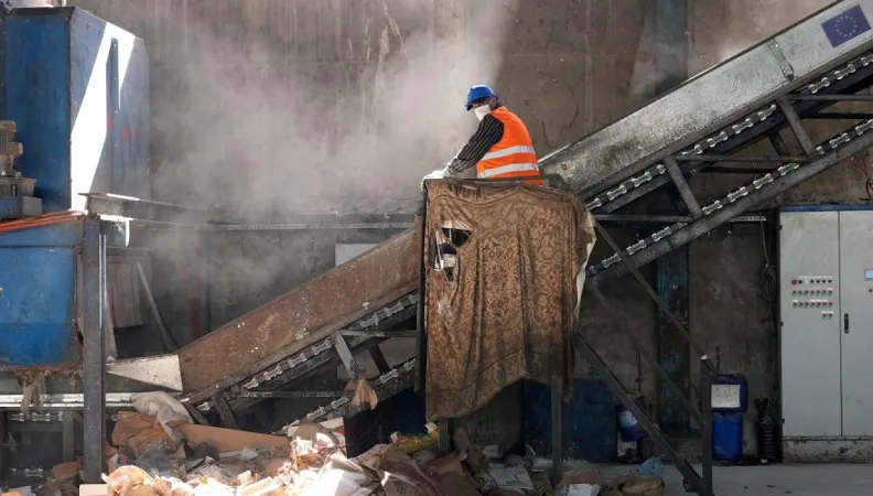ligne de traitement des déchets ménagers zahlé