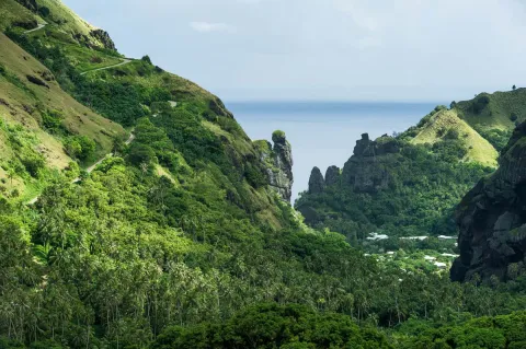 Fatu Hiva, nature, paysage, Polynésie, environnement, biodiversité