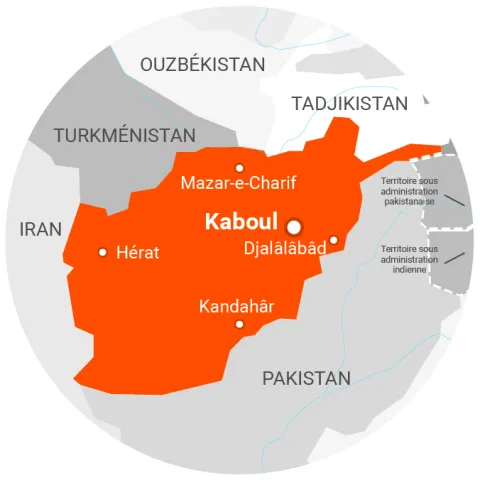 Carte Afghanistan