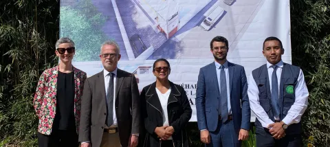 Pose de première pierre de la prison Maison centrale